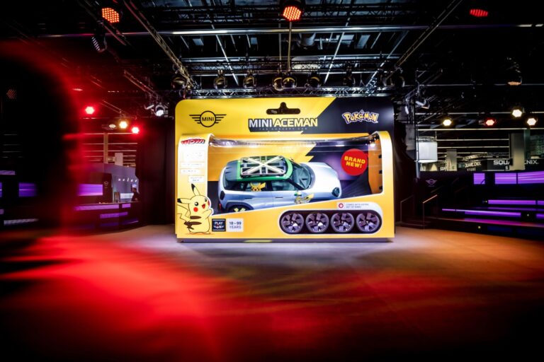 MINI ARRIVA ALLA MILAN GAMES WEEK CON UN ACTION PACK CONTENENTE LA NUOVA MINI CONCEPT ACEMAN A TEMA POKÉMON
