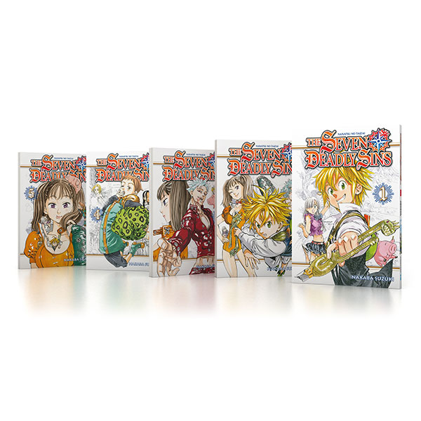 The Seven Deadly Sins: il primo numero dal 24 gennaio con un poster da collezione in regalo in edicola con La Gazzetta dello Sport