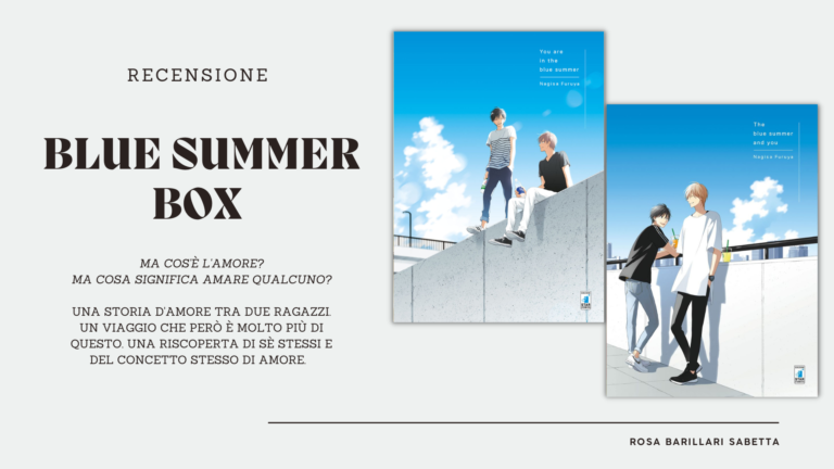 Blue Summer Box – Recensione di un Boy’s Love tutto amore e cinema