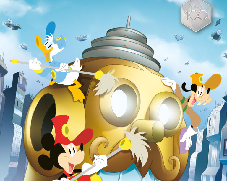 TOPOLINO: Sul numero 3542, disponibile da oggi, il francobollo celebrativo di Steamboat Willie e l’ultima doppia cover dedicata a Disney 100. I festeggiamenti proseguono con la steelbox “Disney100 – 100 anni di meravigliose emozioni”