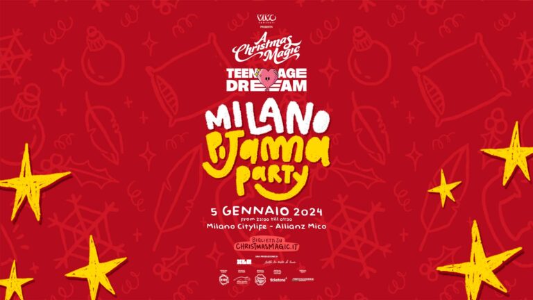 A CHRISTMAS MAGIC ospita TEENAGE DREAM PIJAMA PARTY