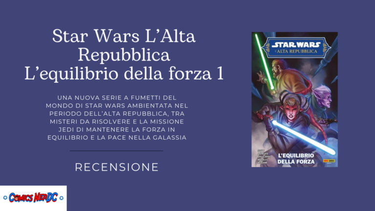 Star Wars L’Alta Repubblica L’equilibrio della forza 1