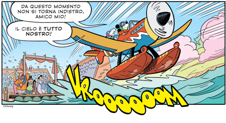 TOPOLINO – L’Idrovolante di Pippo e il Biplano di Topolino sono in arrivo con i numeri 3563 e 3564
