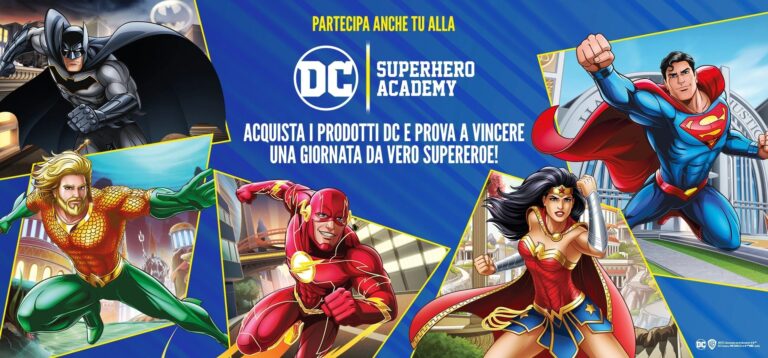 DC | SUPERHERO ACADEMY AL VIA IL NUOVO CONCORSO NAZIONALE PER PARTECIPARE ALLA TERZA EDIZIONE