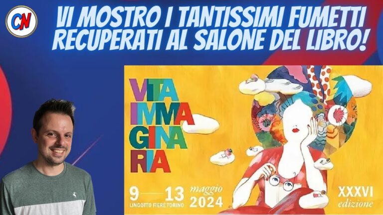 Vi mostro qualche fumetto saldaPress, Panini Comics, Bao e Coconino direttamente dal Salone del Libro!