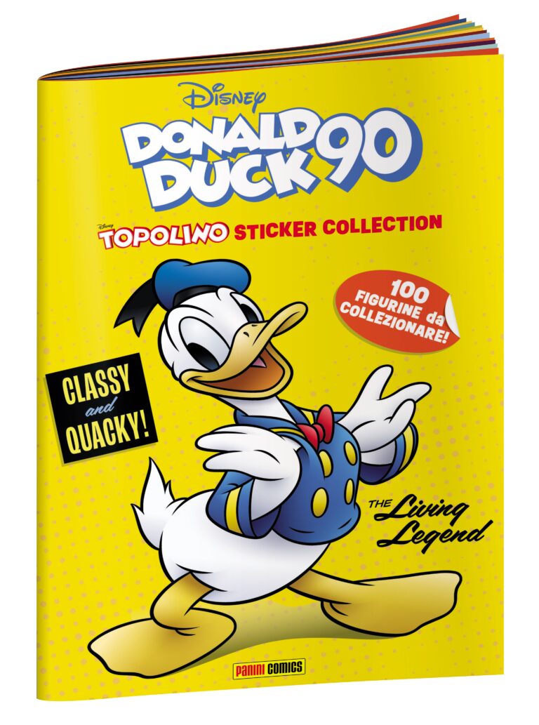 TOPOLINO STICKER COLLECTION DONALD DUCK 90! I festeggiamenti per i 90 anni di Paperino continuano con una nuova collezione di figurine da non perdere
