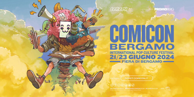 Al via Comicon Bergamo: ospiti, eventi e programma della seconda edizione dell’International Pop Culture Festival