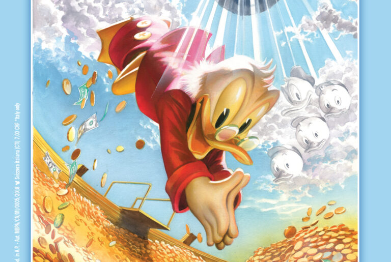 TOPOLINO – Sul numero 3579 “Zio Paperone e il decino dell’infinito”, l’attesissimo crossover tra Disney e Marvel firmato da Jason Aaron