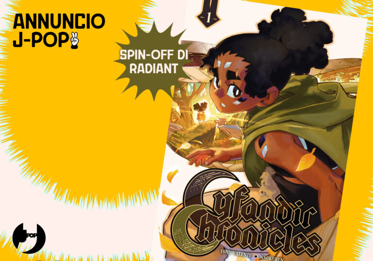 J-POP Manga annuncia: Cyfandir Chronicles di Tony Valente e Naokuren