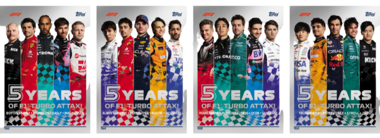 Tornano in pista le carte collezionabili di Toppe dedicate alla Formula 1