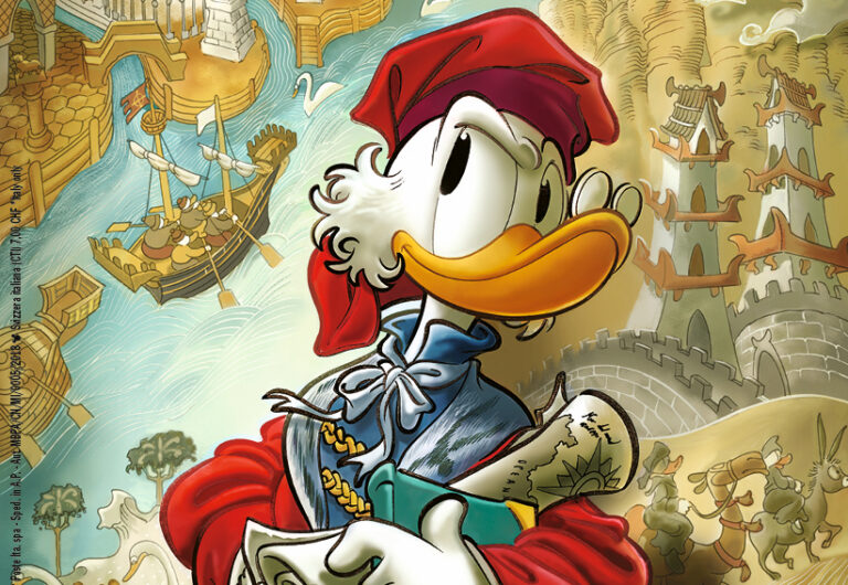 TOPOLINO – In occasione dei 700 anni dalla scomparsa di Marco Polo, sul numero 3583 la storia “Il Miliardo” di Cavazzano e Nucci