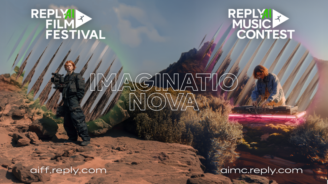 Al via le nuove edizioni di Reply AI Music Contest e Reply AI Film Festival, sotto il segno di “Imaginatio Nova” Al via le nuove edizioni di Reply AI Music Contest e Reply AI Film Festival, sotto il segno di “Imaginatio Nova”